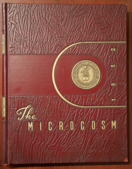 1952 Dickinson College Yearbook Carlisle, PA "MICROCOSM" Pennsylvania Hardcover