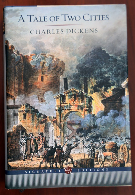 A TALE OF TWO CITIES by Charles Dickens 2012 HC/DJ Barnes & Noble Signature Ed.