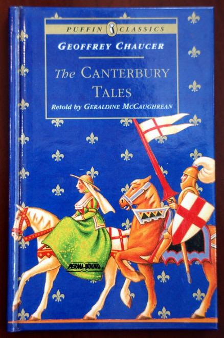 The Canterbury Tales by Geoffrey Chaucer PERMA-BOUND Hardcover Puffin Classics