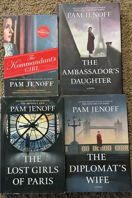 Lot of 4 PAM JENOFF Books Ambassadors Daughter/Lost Girls of Paris/Diplomat Wife