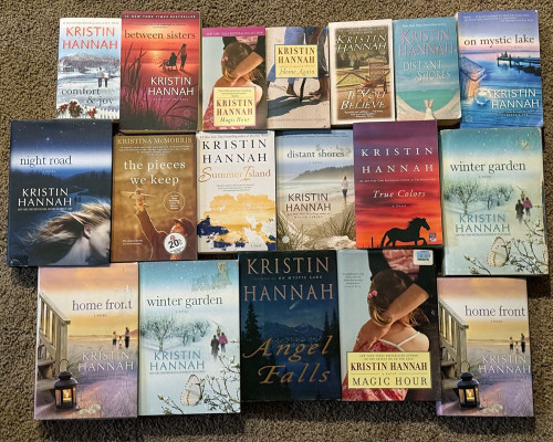 Lot of 19 Kristin Hannah Books Winter Garden/Home Front/Night Road/Magic Hour ++