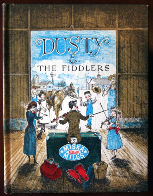 Dusty & The Fiddlers by Miska Miles, Erik Blegvad 1962 Vintage Weekly Reader HC