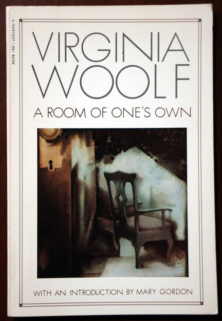 A Room of One's Own by Virginia Woolf Paperback First Harvest/HBJ Edition 1989