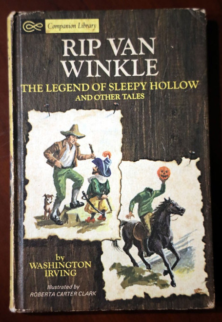 RIP VAN WINKLE Legend of Sleepy Hollow COMPANION LIBRARY 1971 Washington Irving