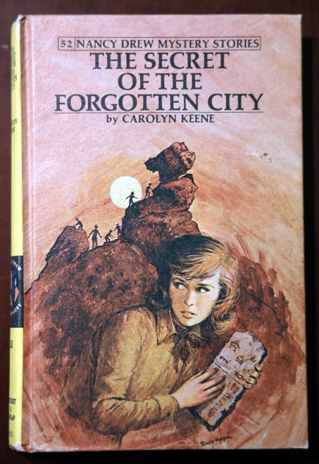 The Secret of the Forgotten City Carolyn Keene #52 Nancy Drew 1975 Hardcover 1st