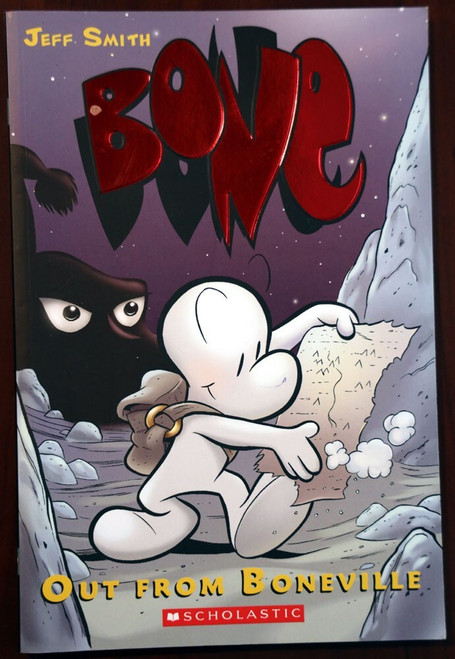 BONE Out from Boneville by Jeff Smith 2005 Scholastic Paperback Graphic Novel #1