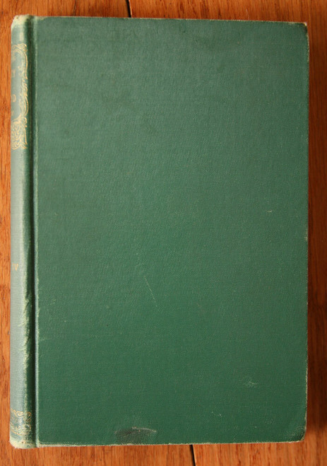 The History of England by Thomas Babington Macaulay Vol. IV Antique Book c. 1890