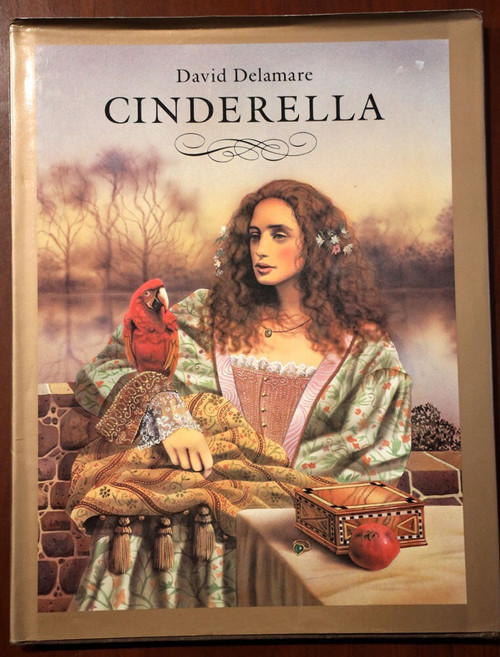 CINDERELLA by David Delamare 1993 HC/DJ Green Tiger Press Hardcover