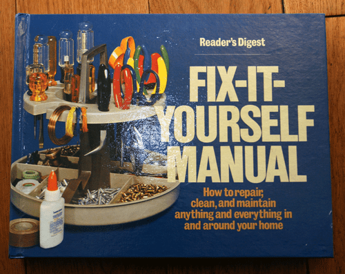Reader's Digest FIX-IT YOURSELF MANUAL 1978 Vintage Handy Man Hardcover Book
