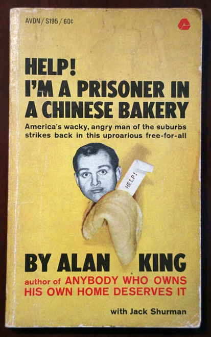 Help! I'm a Prisoner in a Chinese Bakery - Alan King 1966 Vintage Avon Paperback