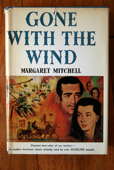 Gone With the Wind by Margaret Mitchell 1964 HC/DJ The Macmillan Company BCE