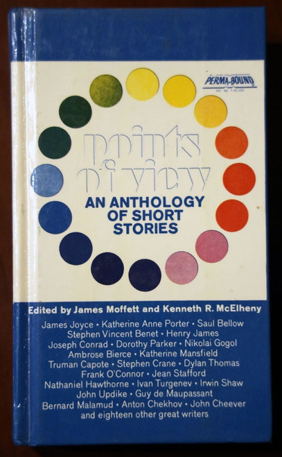 POINTS OF VIEW An Anthology of Short Stories 1966 PERMA-BOUND Hardcover VINTAGE