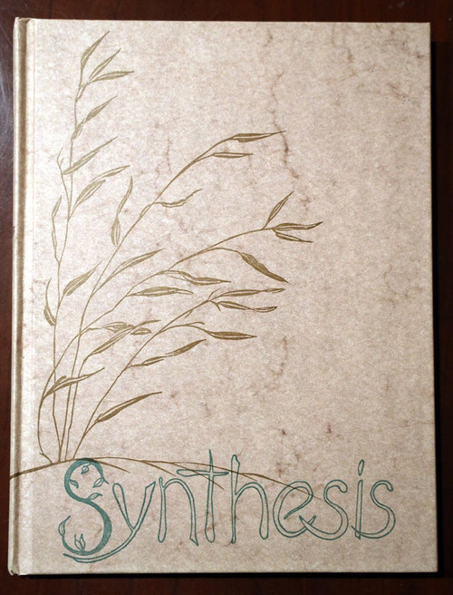 Synthesis by Gwen Frostic 1995 First Edition Vintage Poetry Book w. Block-Prints