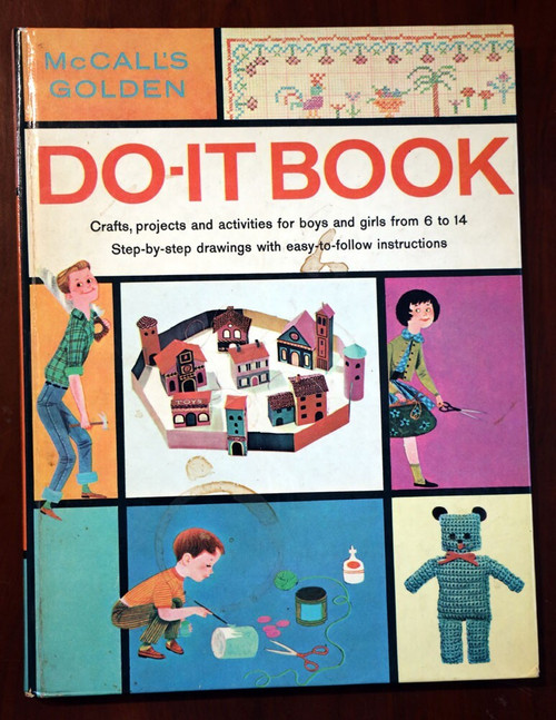 McCall's Golden DO-IT BOOK 1972 Vintage Children's Book - Wyckoff/Comstock/Dugan