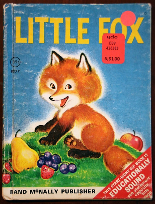 LITTLE FOX by Mabel Watts / Irma Wilde 1961 Rand McNally Start-Right Elf #8077