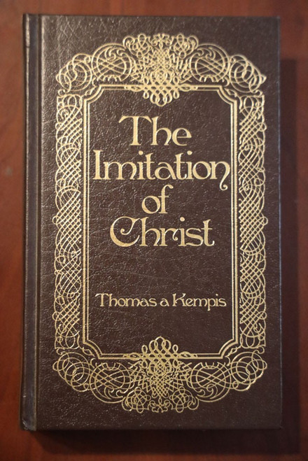 The Imitation of Christ by Thomas A. Kempis 1980 Faux Leather - Moody Press