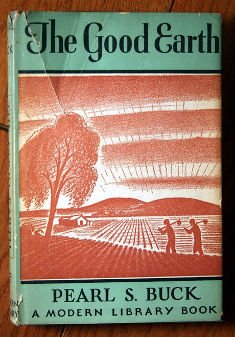 THE GOOD EARTH by Pearl S. Buck 1944 Modern Library HC/DJ #15