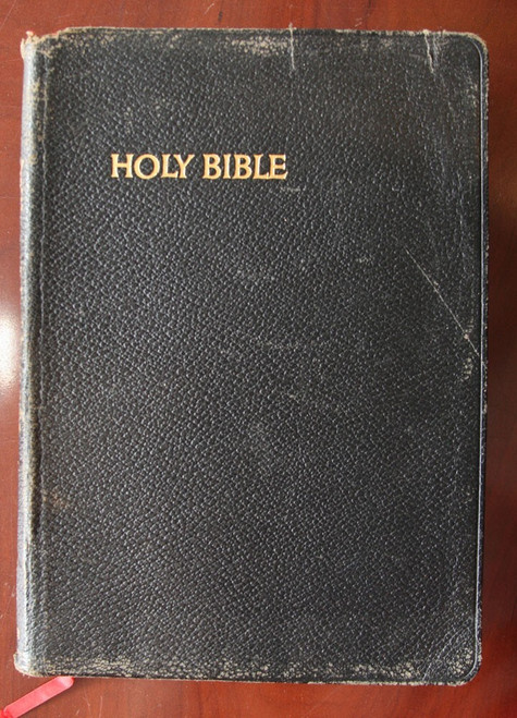 HOLY BIBLE Revised Standard Version Reference Edition Thomas Nelson Leather 1959