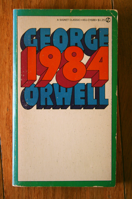 1984 by George Orwell (1961) Signet Classic Paperback New American Library CY688