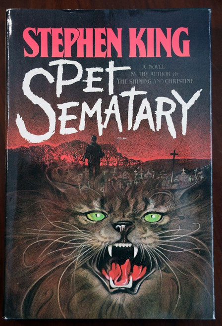 PET SEMATARY by Stephen King 1983 HC/DJ Doubleday VERY NICE CONDITION First BCE