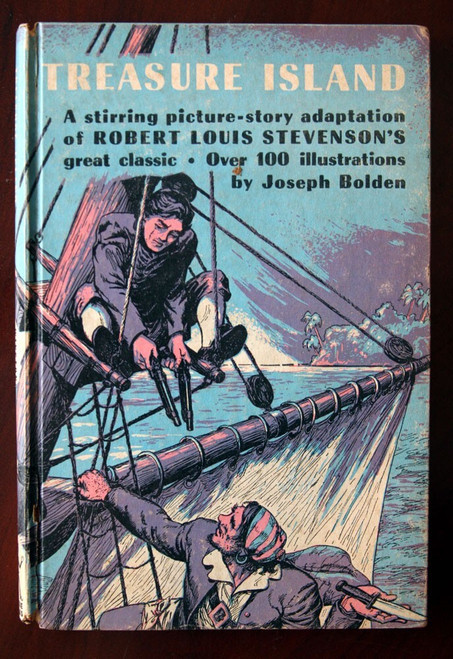 Treasure Island by R.L. Stevenson 1952 First Edition Illustrated - Joseph Bolden
