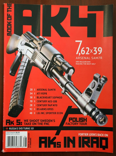 Book of the AK 47 2013 Guns Ammo Magazine Rilfes/Com-Bloc Firearm Marco Vorobiev