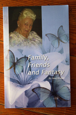 Family, Friends and Fantasy by June Strebin SIGNED AUTOGRAPHED Poetry Poems