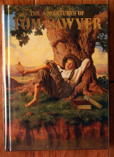 Adventures of TOM SAWYER by Mark Twain Illustrated Junior Library w/ DUST JACKET