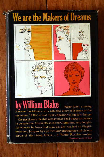 We Are the Makers of Dreams by William Blake 1960 1st First Printing HC/DJ