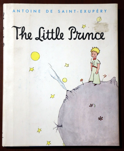 THE LITTLE PRINCE by Antoine De Saint-Exupery 1982 HC/DJ HBJ - Vintage Book