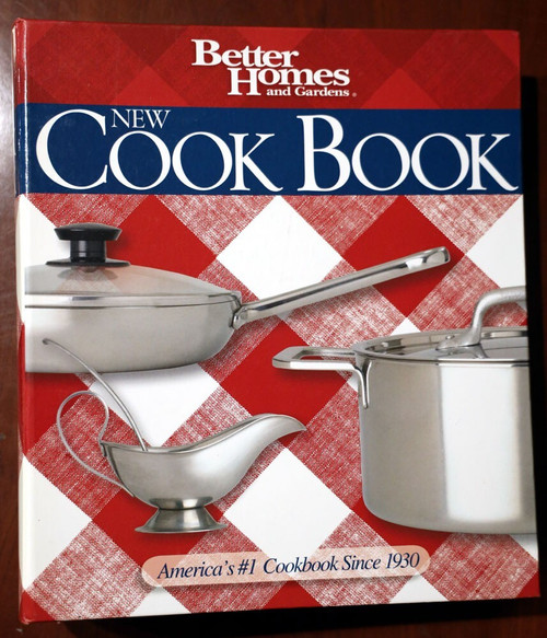 Better Homes and Gardens New Cookbook 2006 14th Edition 5-Ring Binder Red Plaid