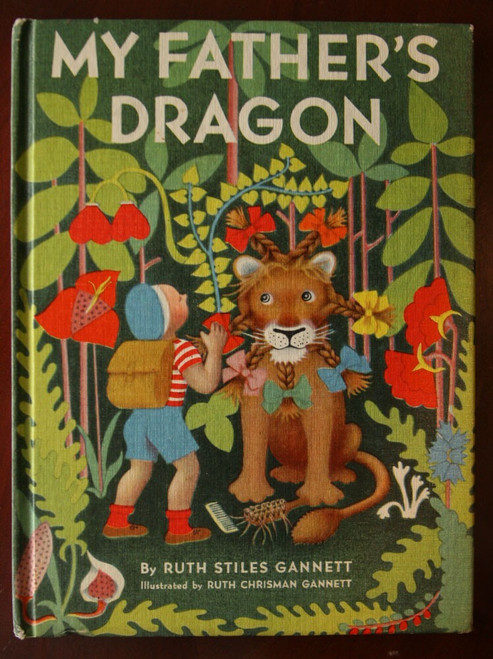 MY FATHER'S DRAGON by Ruth Stiles Gannett 1948 Vintage Weekly Reader Hardcover