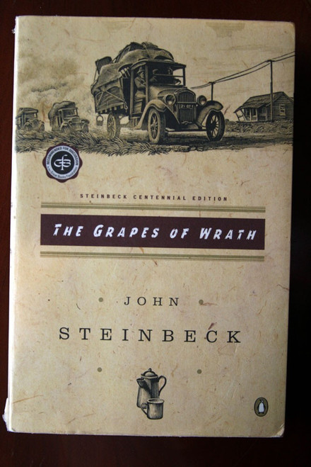 The Grapes of Wrath by John Steinbeck Centennial Edition 2002 Trade Paperback