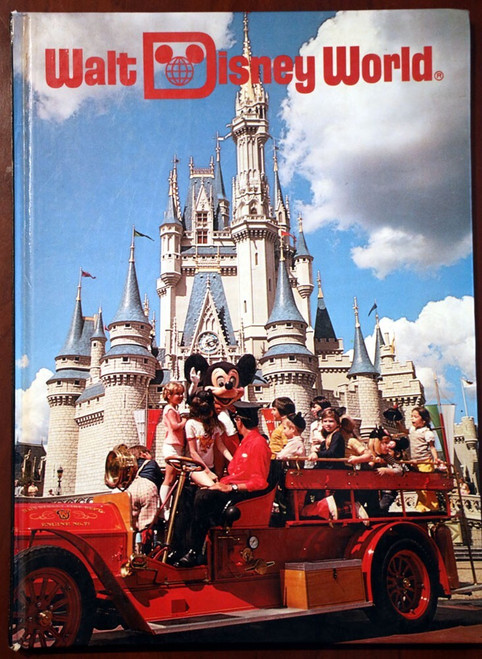 WALT DISNEY WORLD 1979 Souvenir Book Valerie Childs Theme Park Photos VINTAGE HC