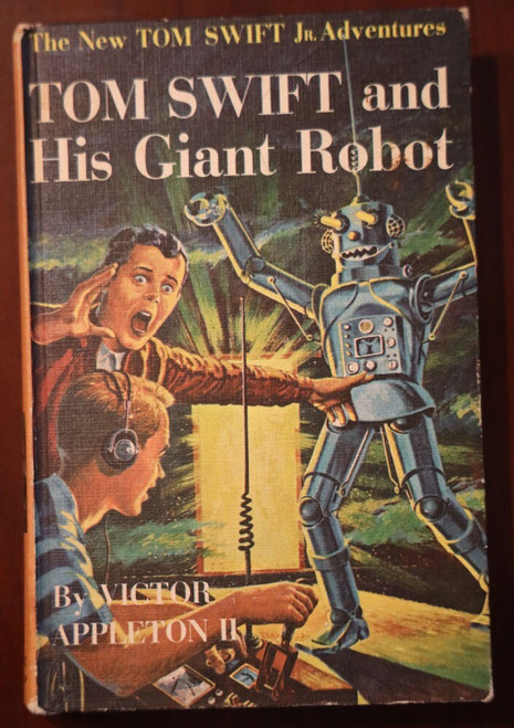 Tom Swift Jr. and His Giant Robot 1954 Victor Appleton II Graham Kaye Vintage #4