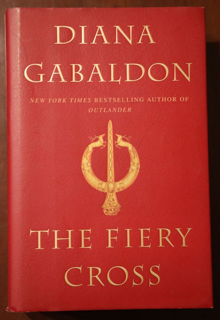 The Fiery Cross by Diana Gabaldon 2001 HC/DJ Outlander #5 Series Book 1st Ed.
