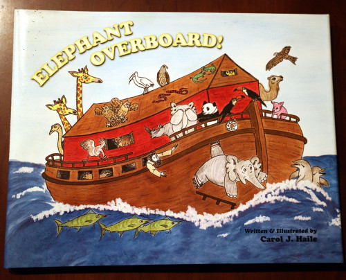 Elephant Overboard! by Carol J. Haile (2007) HC/DJ 1st First Edition