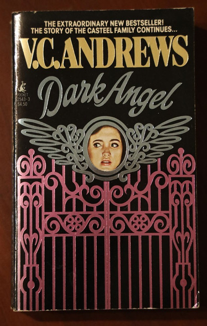 DARK ANGEL by V.C. Andrews 1986 1st Printing Keyhole Paperback Casteel Family #2