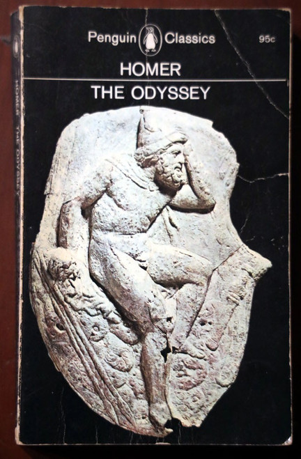 HOMER The Odyssey 1966 Vintage Penguin Paperback Translated by E.V. Rieu
