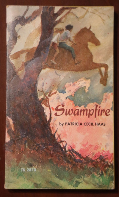 Swampfire by Patricia Cecil Haas 1974 Vintage Scholastic Paperback 1st Printing