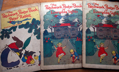 The Patchwork Poster Book of PETER RABBIT & EVERYDAY SIGHTS 1927 *3 Books*