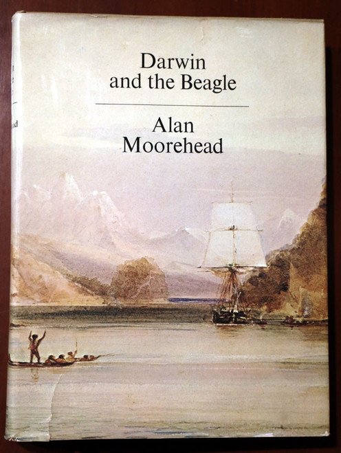 DARWIN AND THE BEAGLE by Alan Moorehead 1969 HC/DJ Charles Darwin - HMS BEAGLE