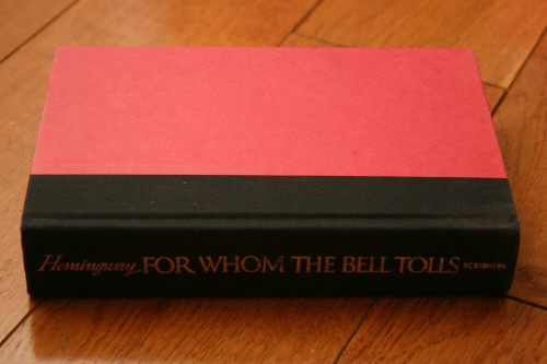 FOR WHOM THE BELL TOLLS by Ernest Hemingway 1968 Charles Scribner's Sons VINTAGE