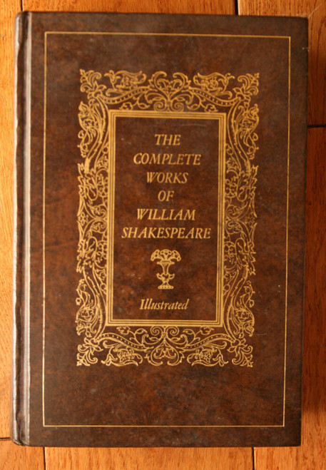 The Complete Works of William Shakespeare 1975 Avenel ILLUSTRATED Vintage HC