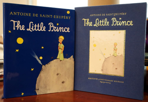 THE LITTLE PRINCE by Antoine De Saint-Exupery 60th Anniversary HC/DJ + Slipcase