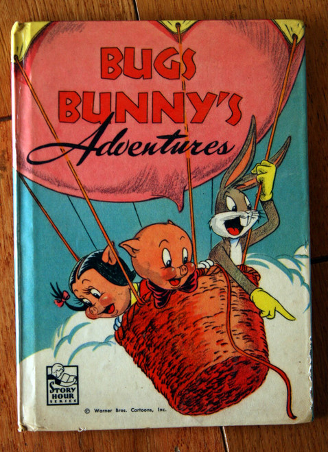 BUGS BUNNY'S ADVENTURES 1948 Whitman Publishing Story Hour Series WARNER BROS.
