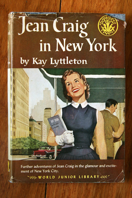 Jean Craig in New York by Kay Lyttleton 1948 HC/DJ World Junior Library Vintage