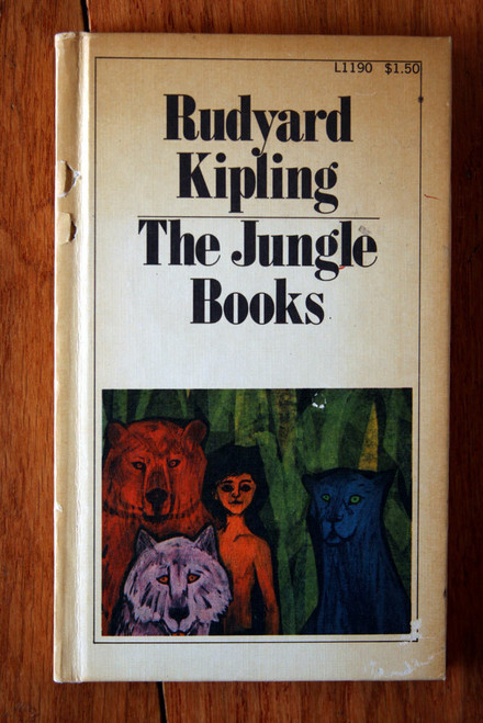 The Jungle Books by Rudyard Kipling 1961 NAL Vintage Hardcover Marcus Cunliffe