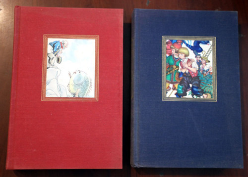 Andersen's + Grimms' Fairy Tales Vintage 1945 Book Set Arthur Szyk/Fritz Kredel