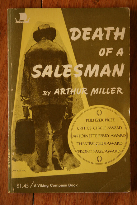 Death of a Salesman by Arthur Miller 1970 Viking Press Paperback VINTAGE